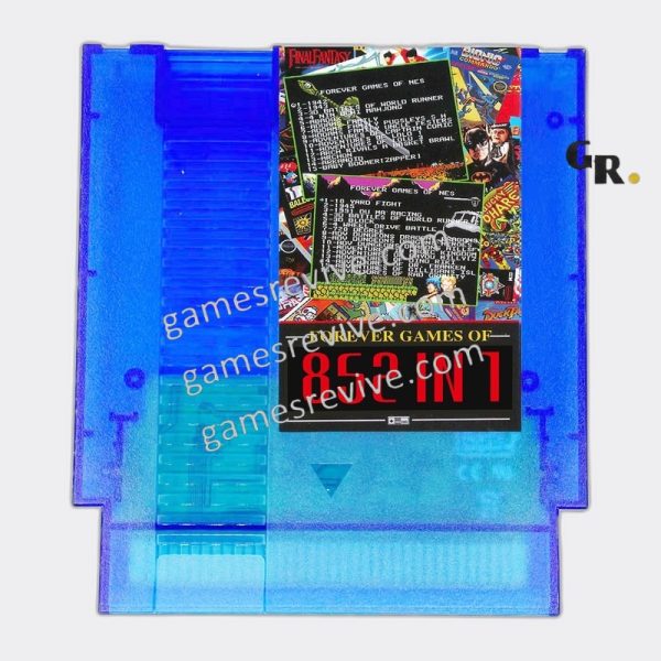 1005009490163701_5 Forever Duo Games of NES 852 en 1 — cartouche NES, puce Flash 1024 Mbit