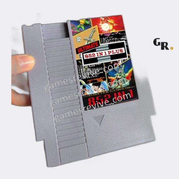 The Ultimate of NES 852 en 1 PLUS — cartouche NES, puce Flash 1024 Mbit
