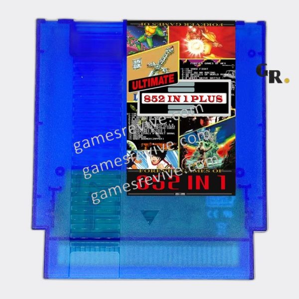 The Ultimate of NES 852 en 1 PLUS — cartouche NES, puce Flash 1024 Mbit