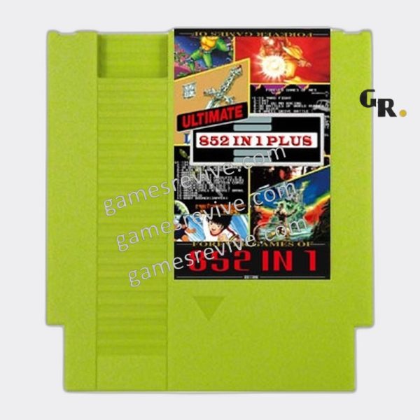 The Ultimate of NES 852 en 1 PLUS — cartouche NES, puce Flash 1024 Mbit