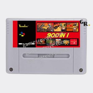 Summer Flash SFC 900 en 1 — carte Super Nintendo avec carte TF 8 Go