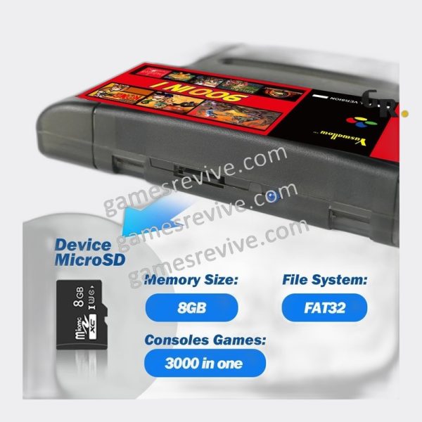 1005009864085930_5 Summer Flash SFC 900 en 1 — carte Super Nintendo avec carte TF 8 Go