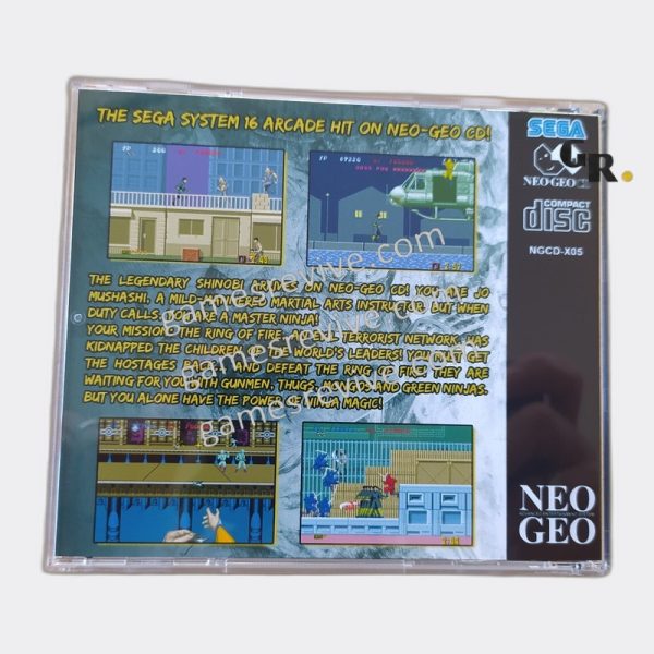 Shinobi Arcade Conversion - Neo Geo CD