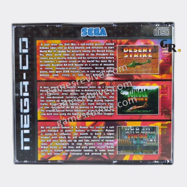 Super Strike Trilogy - Sega Mega CD