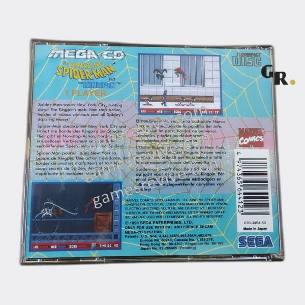 The Amazing Spider-Man - Sega Mega CD