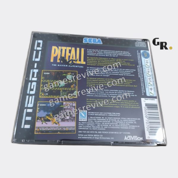 206050937756_2 Pitfall The Mayan Adventure - Sega Mega CD