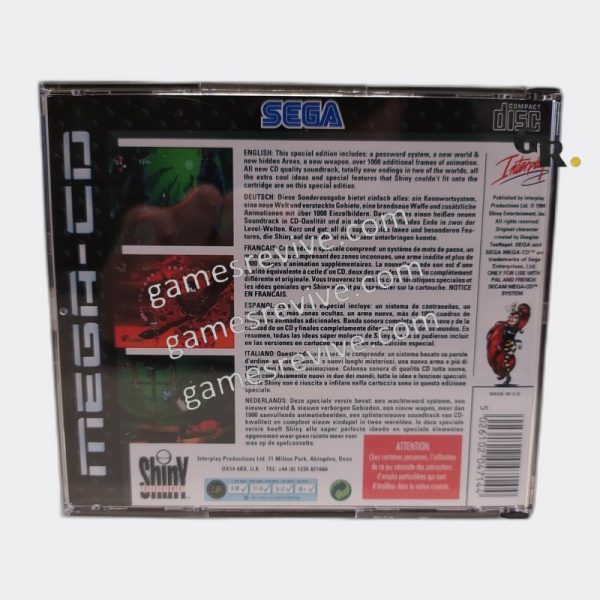 Earthworm Jim Special Edition - Sega Mega CD