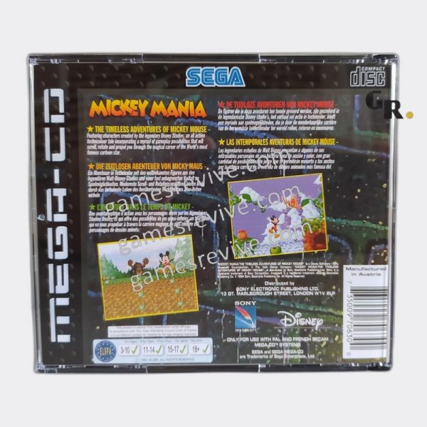 Mickey Mania - Sega Mega CD
