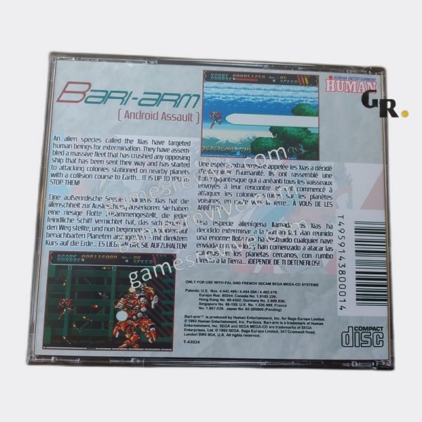 Bari Arm Android Assault - Sega Mega CD