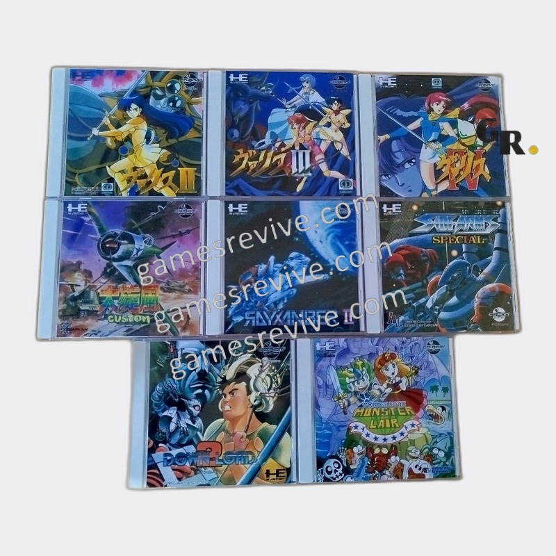 PC Engine CD Custom Games - Jeux au choix
