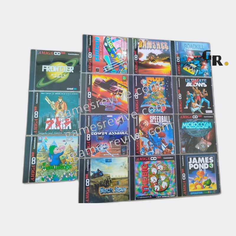 Amiga CD32 Repros - Jeux au choix Amiga CD32 Repros & Conversions - Jeux au choix