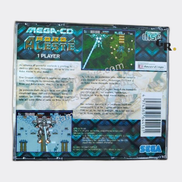 Robo Aleste - Sega Mega CD
