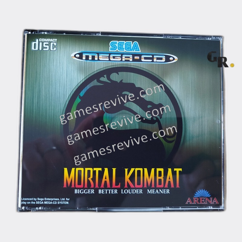 Mortal Kombat - Sega Mega CD Mortal Kombat - Sega Mega CD