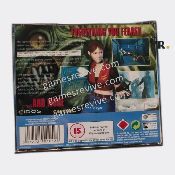 Resident Evil Code Veronica - Sega Dreamcast