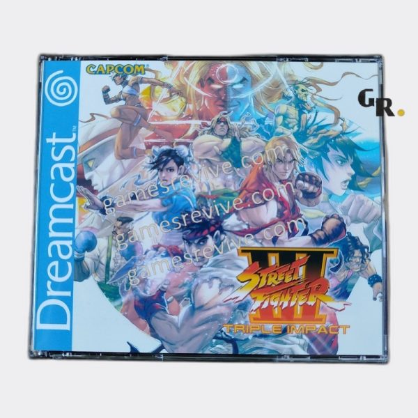 Street Fighter III Triple Impact - Sega Dreamcast Street Fighter III Triple Impact - Sega Dreamcast