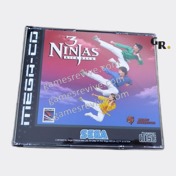 3 Ninjas Kick Back - Sega Mega CD