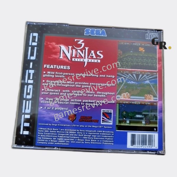 3 Ninjas Kick Back - Sega Mega CD