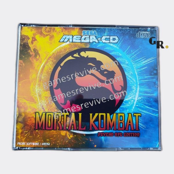 Mortal Kombat Psycho RFG - Sega Mega CD Mortal Kombat Psycho RFG - Sega Mega CD