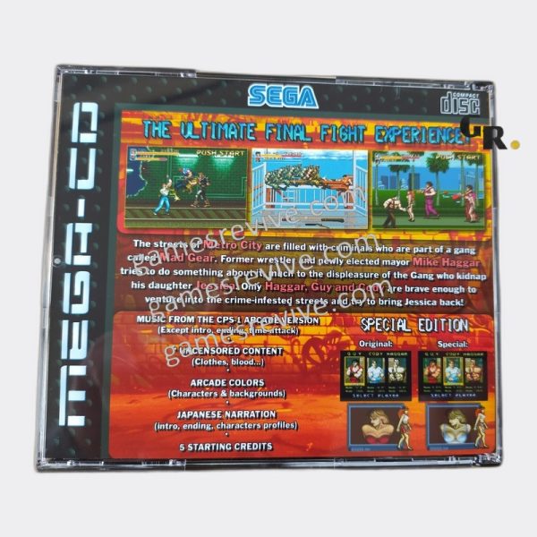 Final Fight Arcade Edition - Sega Mega CD