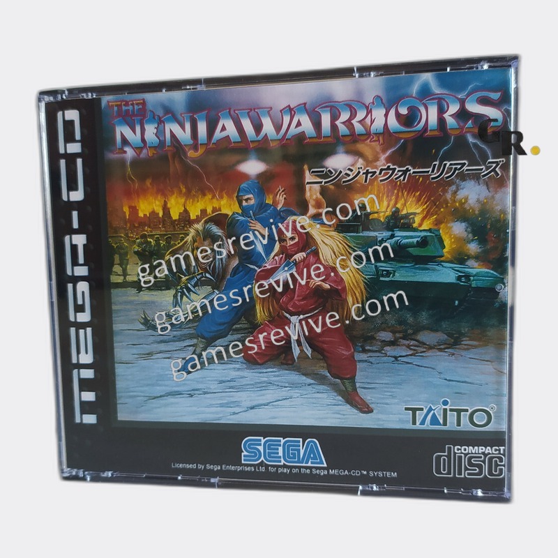 The Ninja Warriors - Sega Mega CD The Ninja Warriors - Sega Mega CD