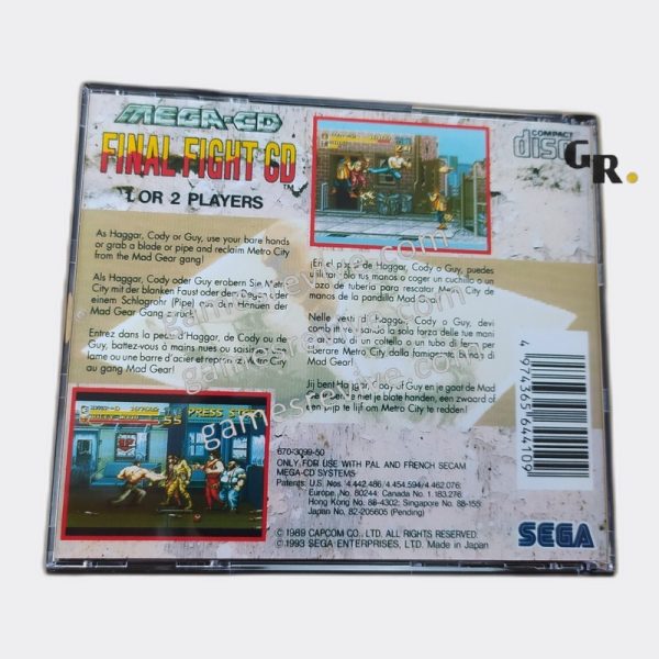 Final Fight CD - Sega Mega CD