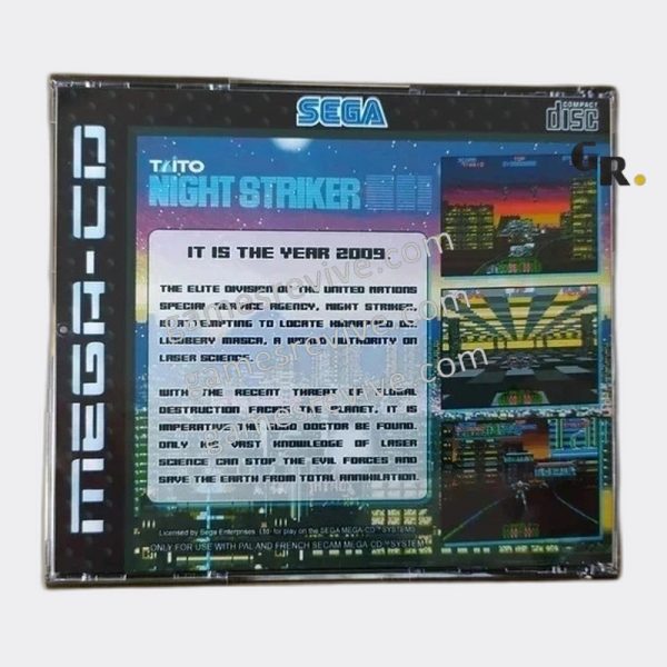Night Striker - Sega Mega CD