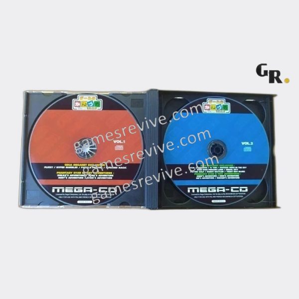 Sega Games Can 1 & 2 - Sega Mega CD