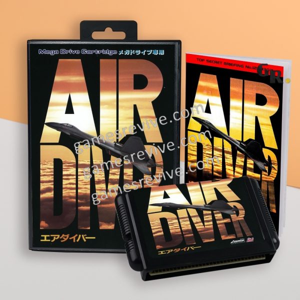 Air Diver - Sega Megadrive Jap Air Diver - Sega Megadrive Jap