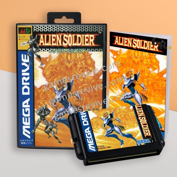 Alien Soldier - Sega Megadrive Jap