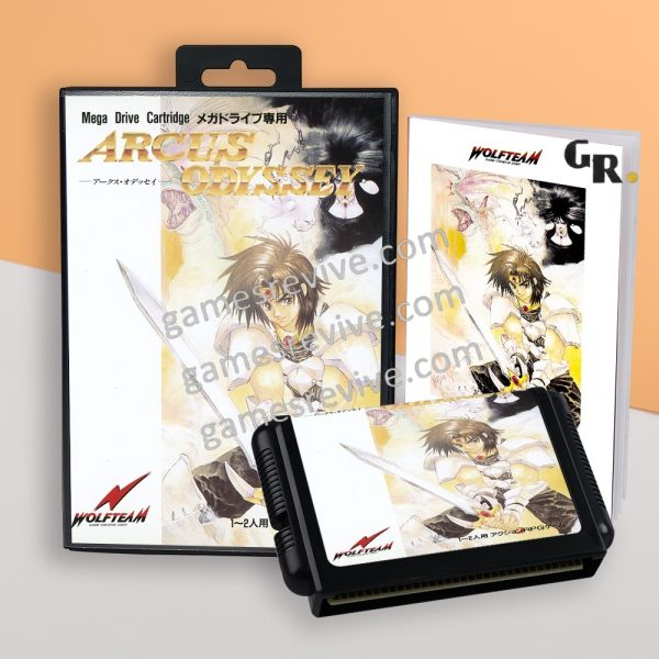 Arcus Odyssey - Sega Megadrive Jap Arcus Odyssey - Sega Megadrive Jap