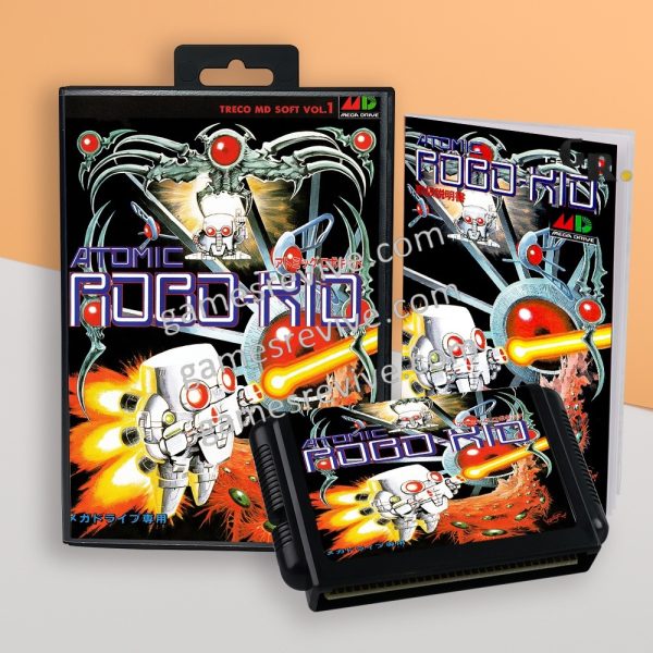 Atomic Robo-Kid - Sega Megadrive Jap Atomic Robo-Kid - Sega Megadrive Jap