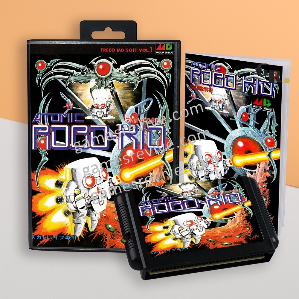 Atomic Robo-Kid - Sega Megadrive Jap