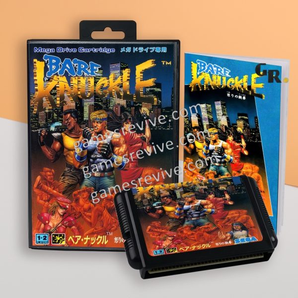 Bare Knuckle - Sega Megadrive Jap