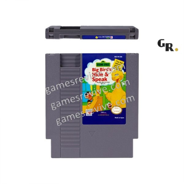 Big Bird's Hide & Speak - Nintendo NES