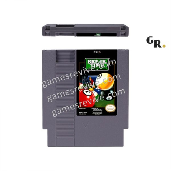 Break Time - The National Pool Tour - Nintendo NES Break Time - The National Pool Tour - Nintendo NES