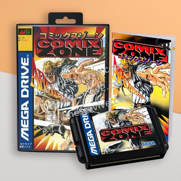 Comix Zone - Sega Megadrive Jap