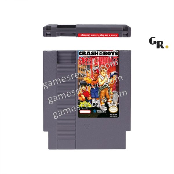 Crash n the Boys - Street Challenge - Nintendo NES Crash n the Boys - Street Challenge - Nintendo NES