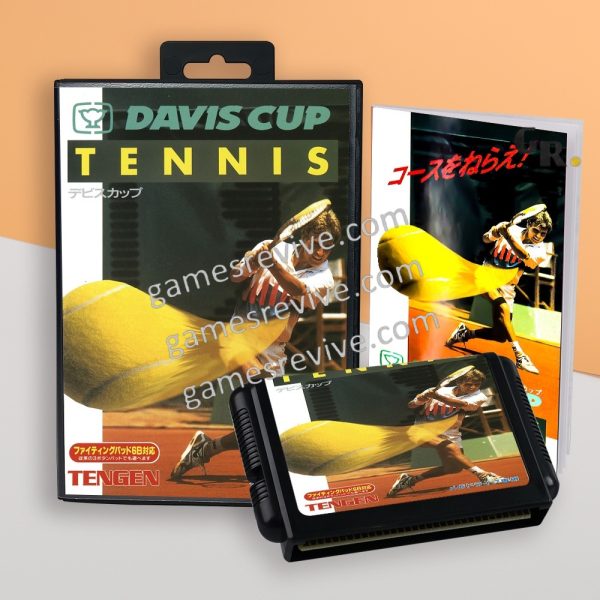 Davis CupTennis - Sega Megadrive Jap