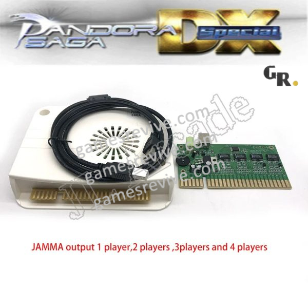 Pandora Saga DX 4 joueurs Carte JAMMA Pandora Saga — borne d'arcade multi-jeux