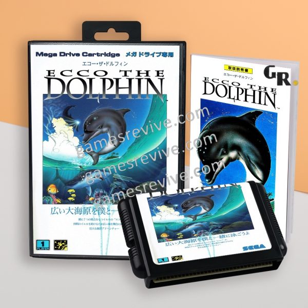 Ecco the Dolphin - Sega Megadrive Jap Ecco the Dolphin - Sega Megadrive Jap
