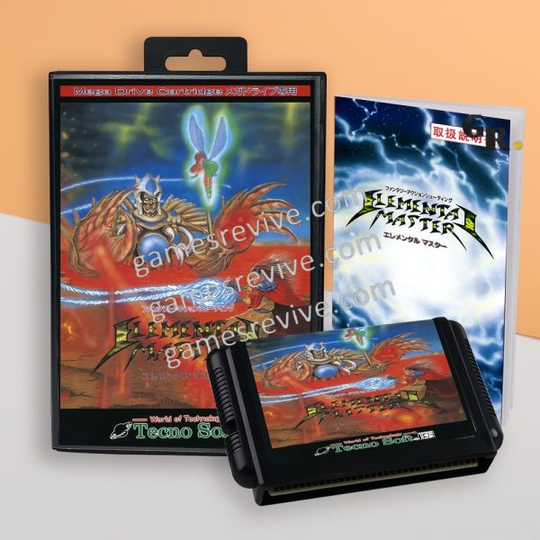 Elemental Master - Sega Megadrive Jap