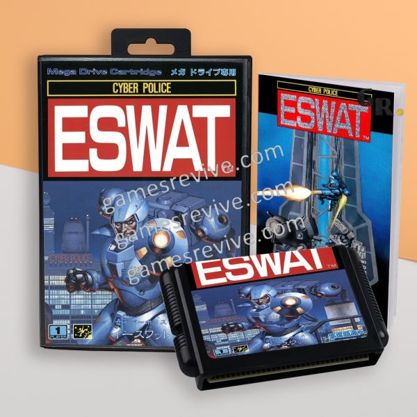 ESWAT City Under Siege - Sega Megadrive Jap
