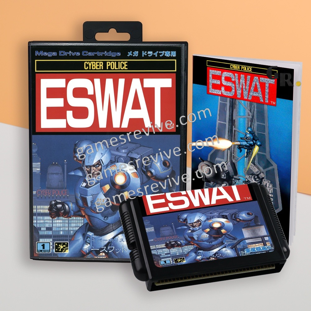 ESWAT City Under Siege - Sega Megadrive Jap ESWAT City Under Siege - Sega Megadrive Jap