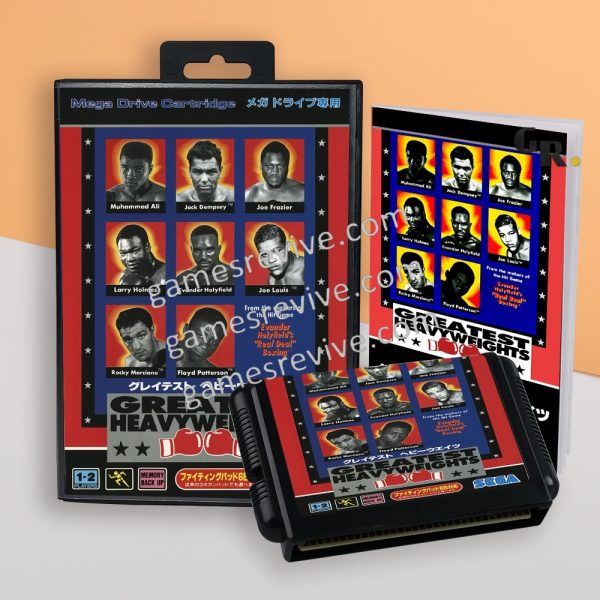 Greatest Heavyweights - Sega Megadrive Jap Greatest Heavyweights - Sega Megadrive Jap