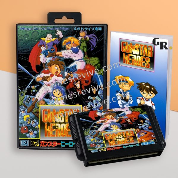 Gunstar Heroes - Sega Megadrive Jap