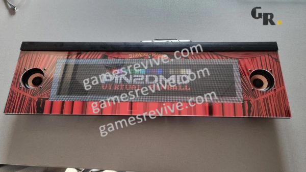 Panneau WPC-95 complet — Écran Pin2DMD HD 256×64 pour flipper