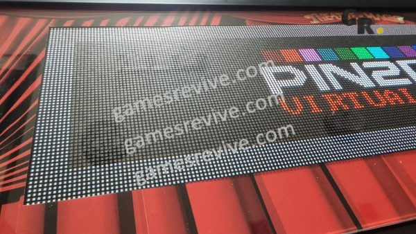 Panneau WPC-95 complet — Écran Pin2DMD HD 256×64 pour flipper