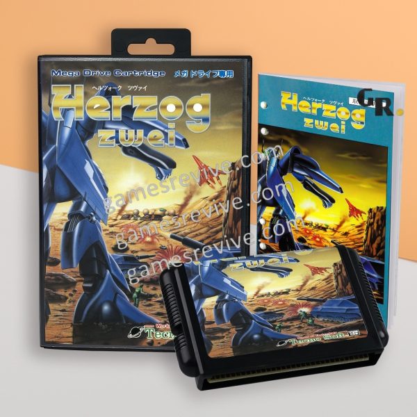 Herzog Zwei - Sega Megadrive Jap Herzog Zwei - Sega Megadrive Jap