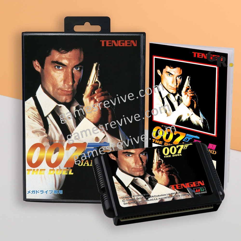 James Bond 007 The Duel - Sega Megadrive Jap James Bond 007 The Duel - Sega Megadrive Jap