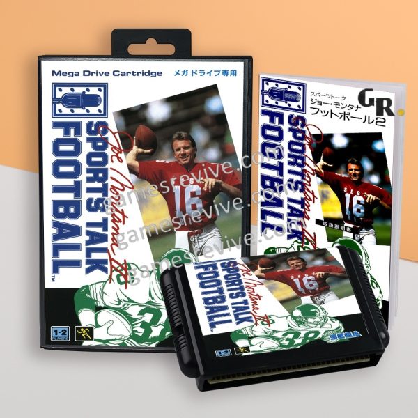 Joe Montana II Sports Talk Football - Sega Megadrive Jap Joe Montana II Sports Talk Football - Sega Megadrive Jap